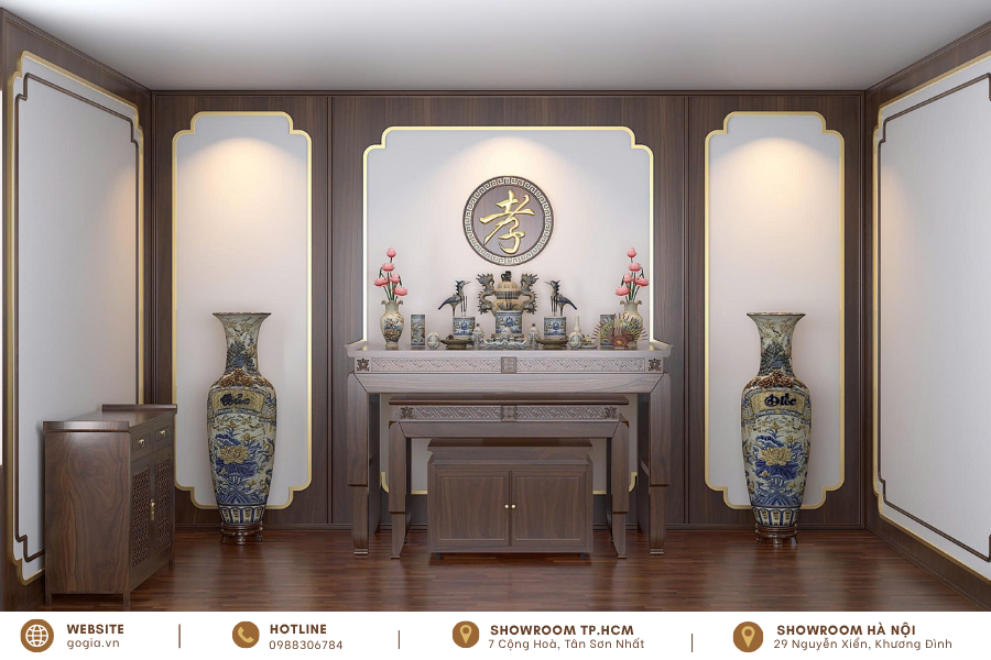 Phòng thờ hiện đại ngày càng được ưa chuộng 