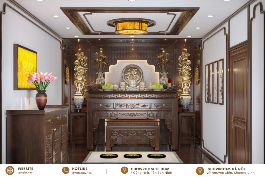 Phòng thờ hiện đại là như thế nào?