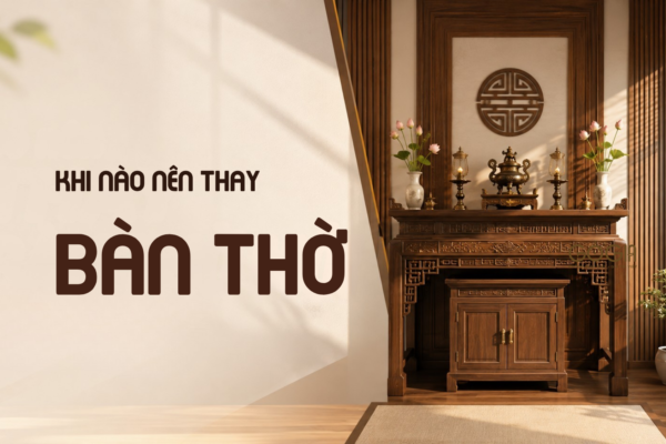 Khi nào nên thay bàn thờ?